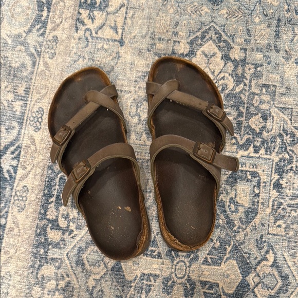Birkenstock Brown Sandals - Picture 1 of 5